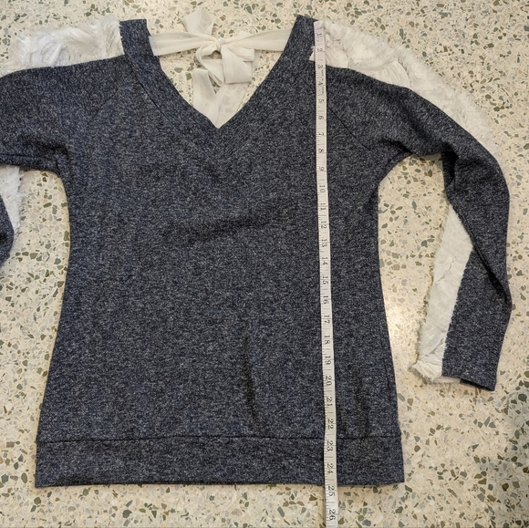 A'Reve ruffled sleeve sweater - Picture 10 of 10